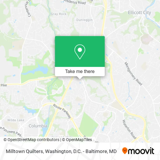 Milltown Quilters map