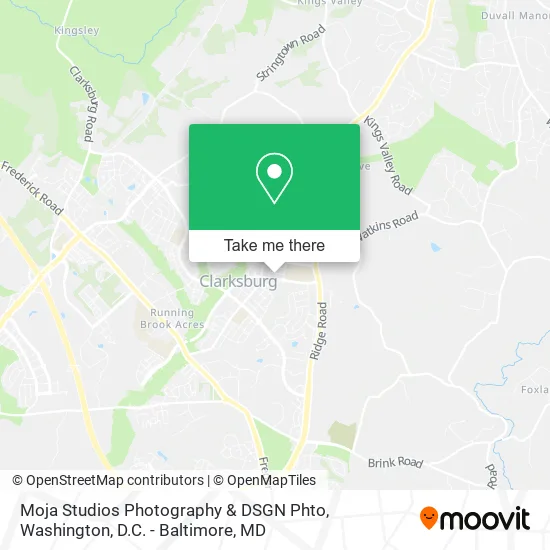 Moja Studios Photography & DSGN Phto map