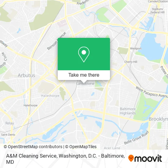 A&M Cleaning Service map
