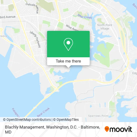 Blachly Management map