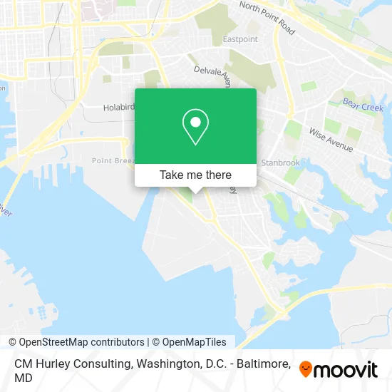 CM Hurley Consulting map