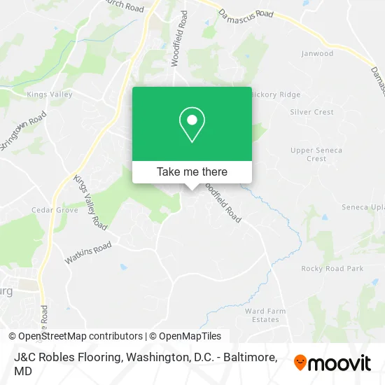 J&C Robles Flooring map