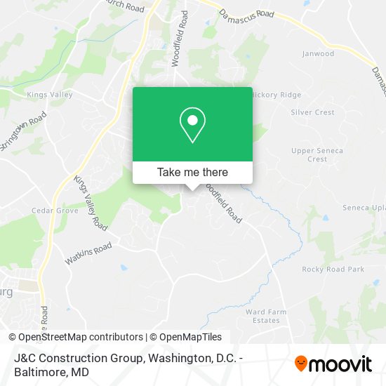 J&C Construction Group map