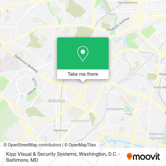 Kipp Visual & Security Systems map