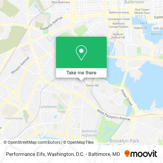 Performance Eifs map