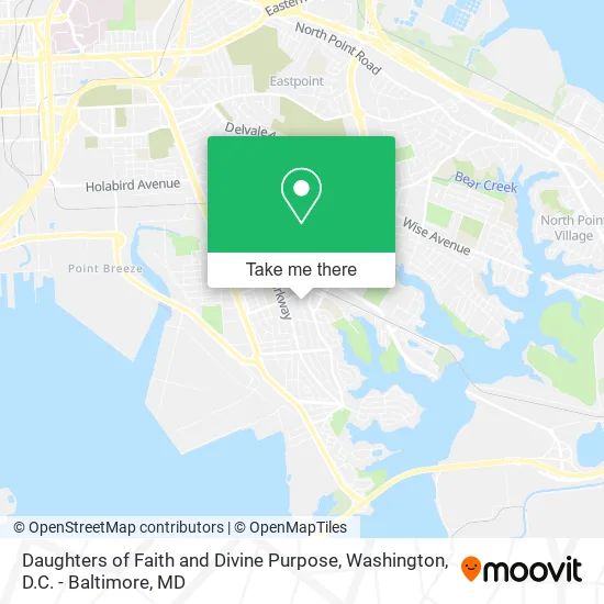 Daughters of Faith and Divine Purpose map