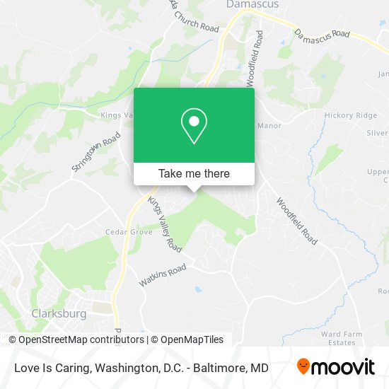 Love Is Caring map