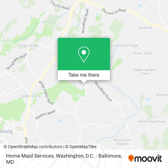 Home Maid Services map