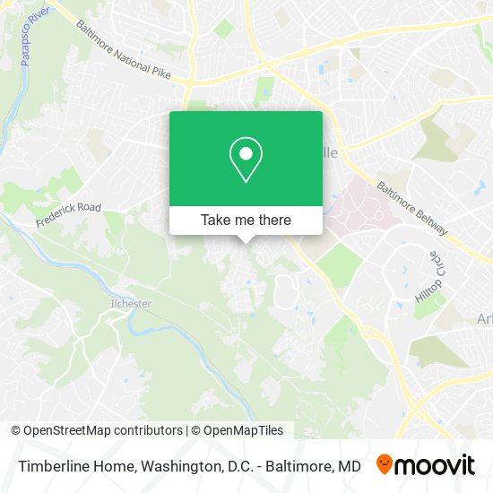 Mapa de Timberline Home