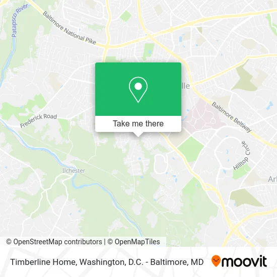 Timberline Home map