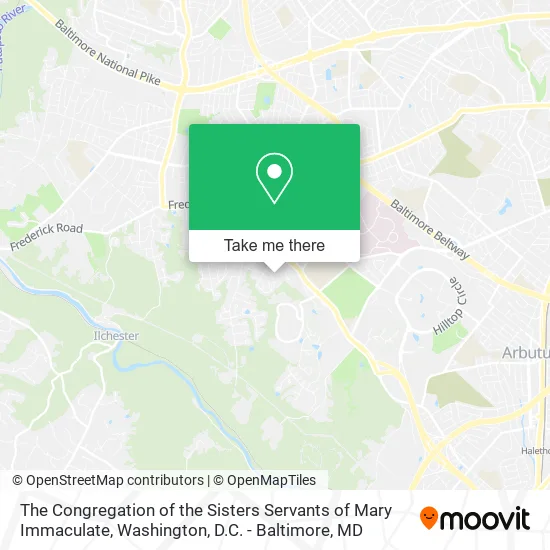 Mapa de The Congregation of the Sisters Servants of Mary Immaculate