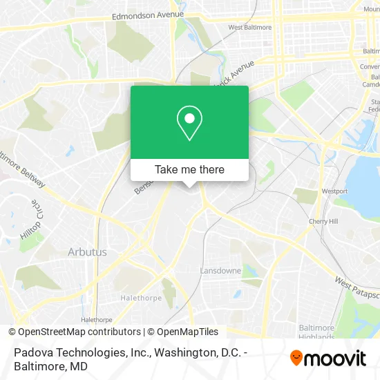 Padova Technologies, Inc. map