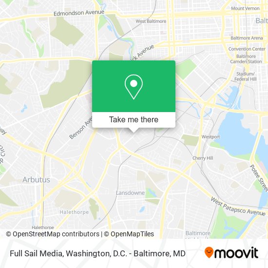 Mapa de Full Sail Media