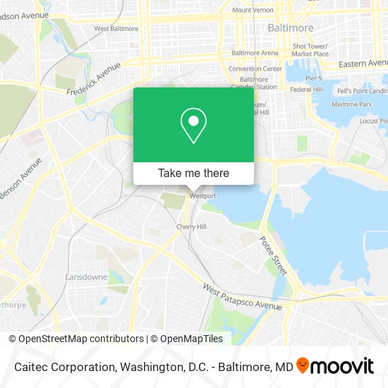 Caitec Corporation map