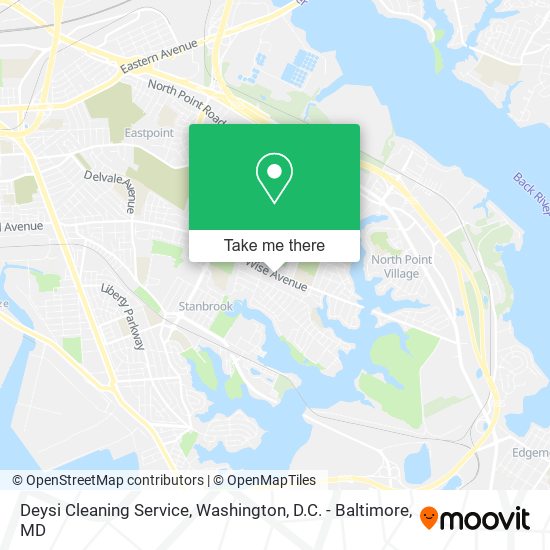 Mapa de Deysi Cleaning Service