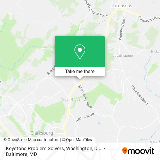 Keystone Problem Solvers map