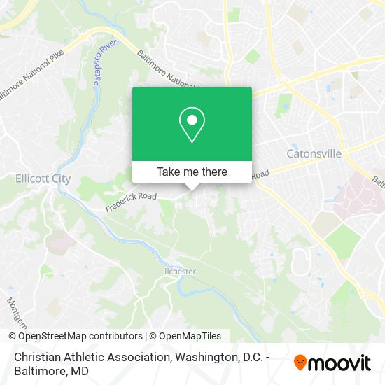 Mapa de Christian Athletic Association