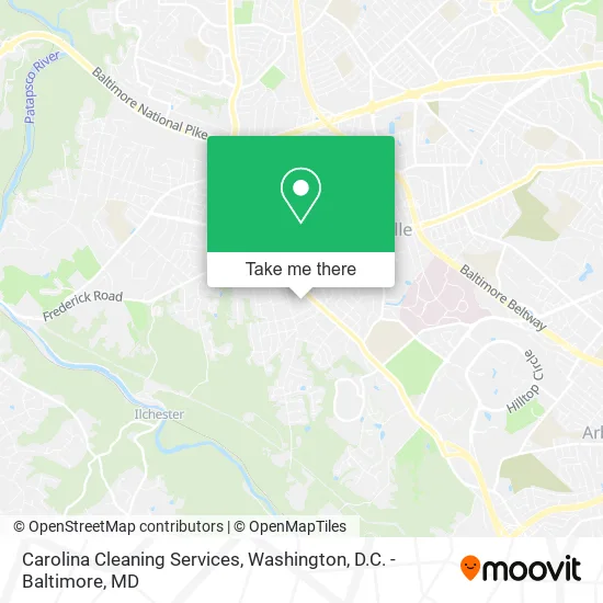 Mapa de Carolina Cleaning Services