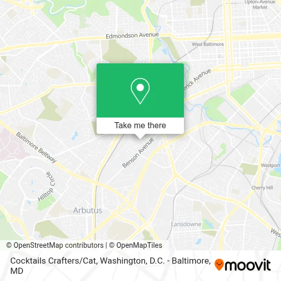 Cocktails Crafters/Cat map