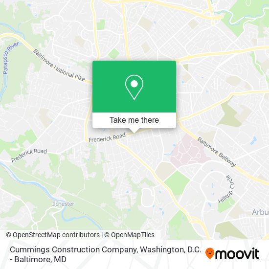 Mapa de Cummings Construction Company