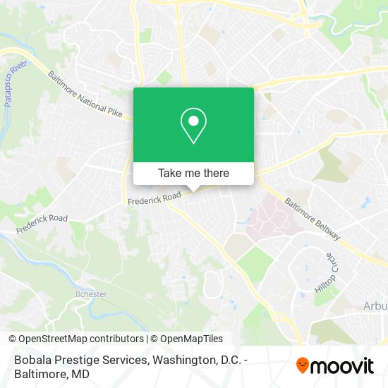 Bobala Prestige Services map