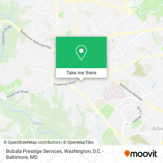 Bobala Prestige Services map