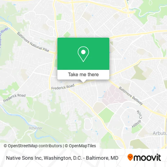 Native Sons Inc map
