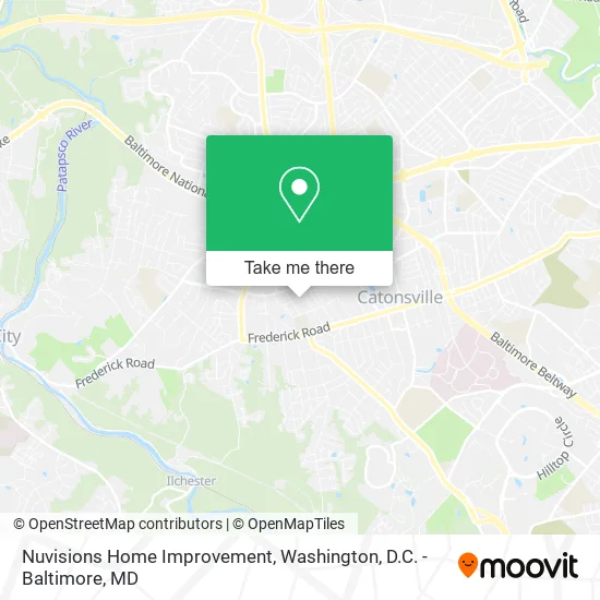 Nuvisions Home Improvement map