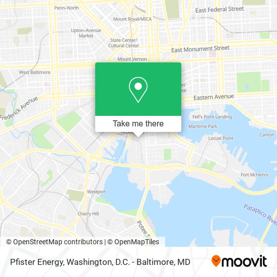 Pfister Energy map