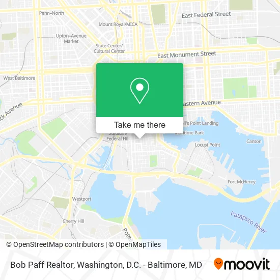 Bob Paff Realtor map