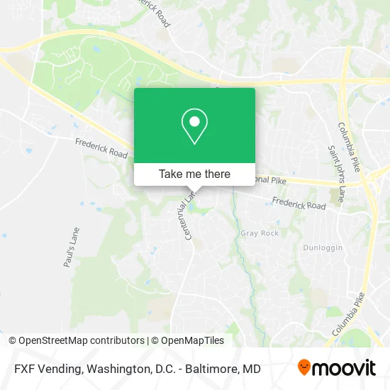 FXF Vending map