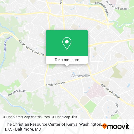 The Christian Resource Center of Kenya map