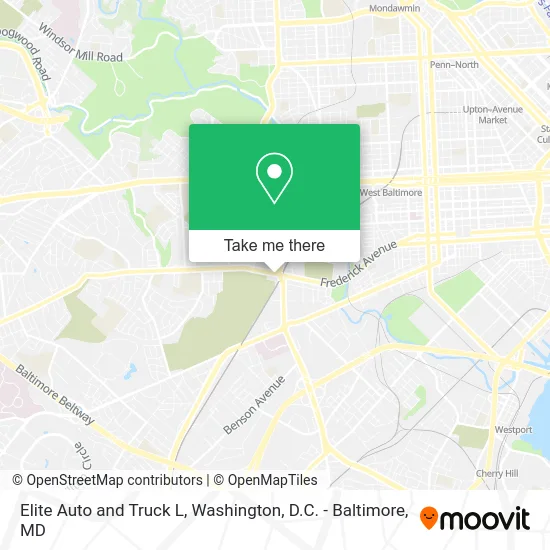 Elite Auto and Truck L map