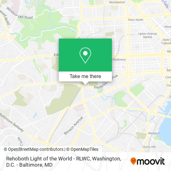 Rehoboth Light of the World - RLWC map