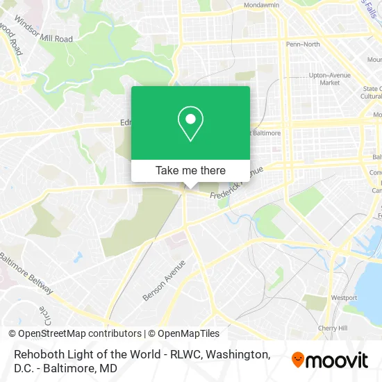 Mapa de Rehoboth Light of the World - RLWC