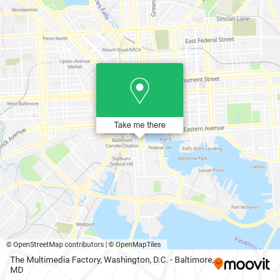 The Multimedia Factory map