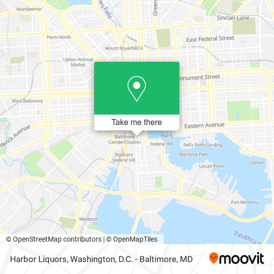 Mapa de Harbor Liquors