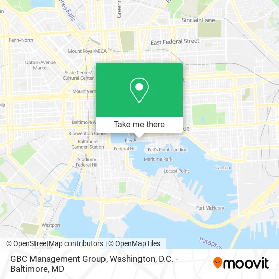 GBC Management Group map