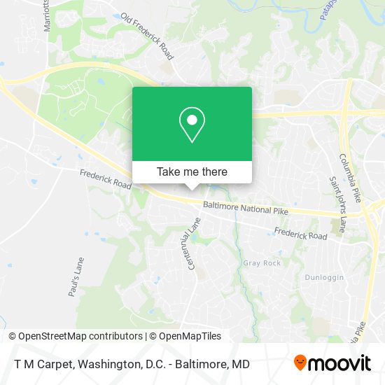 T M Carpet map