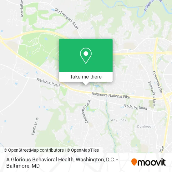 Mapa de A Glorious Behavioral Health
