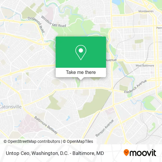 Untop Ceo map