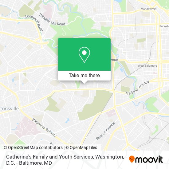 Mapa de Catherine's Family and Youth Services