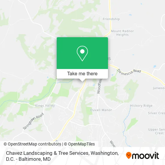 Chavez Landscaping & Tree Services map