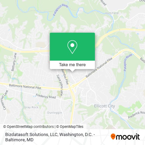 Mapa de Bizdatasoft Solutions, LLC