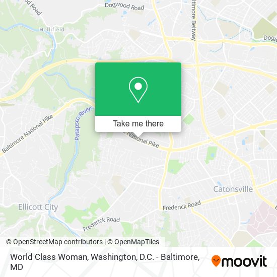 World Class Woman map