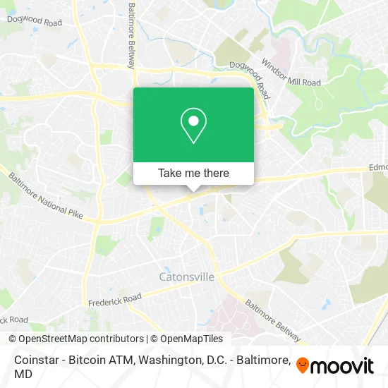 Coinstar - Bitcoin ATM map