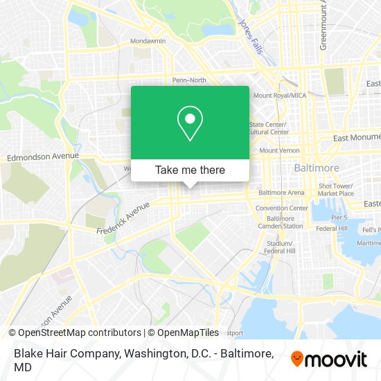 Blake Hair Company map