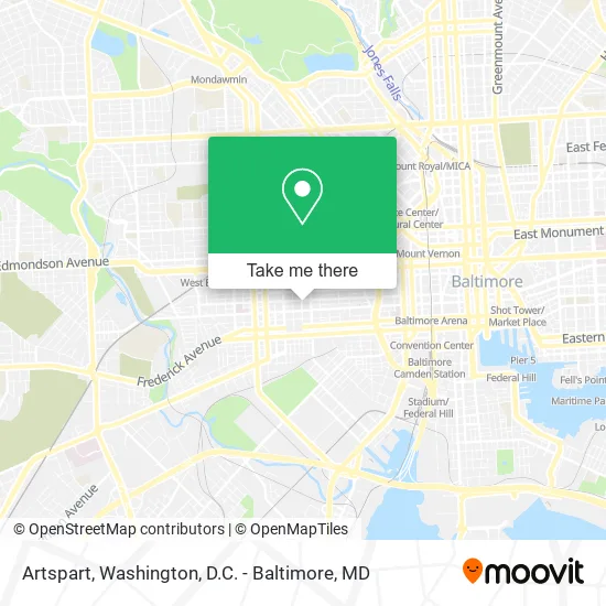 Artspart map