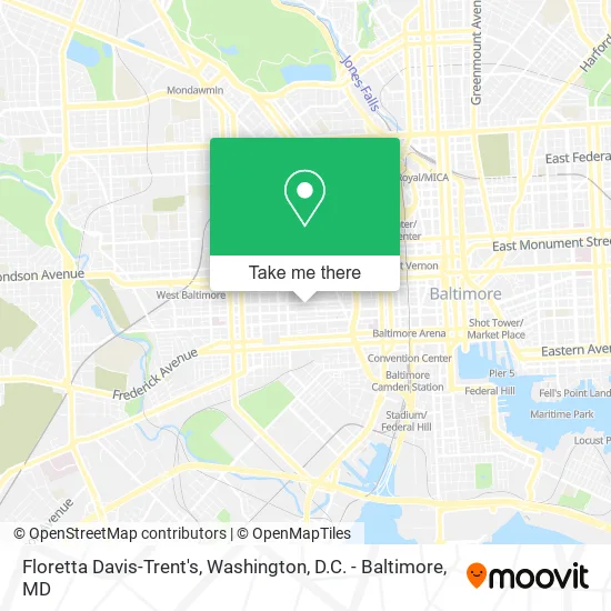 Mapa de Floretta Davis-Trent's