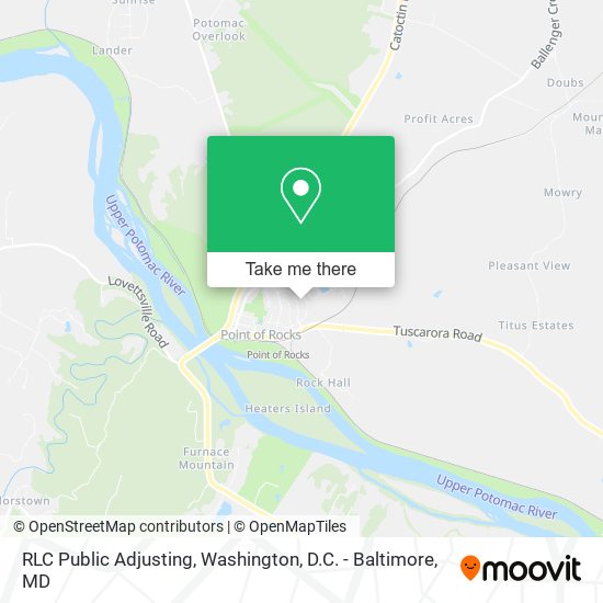 RLC Public Adjusting map